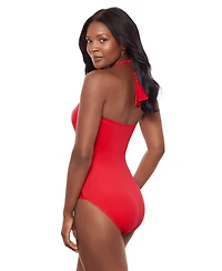 Miraclesuit Women's Rock Solid Utopia Tummy-Control Underwired One-Piece Swimsuit