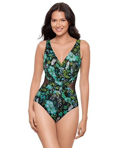Miraclesuit Women's Florica Crossover One-Piece Swimsuit