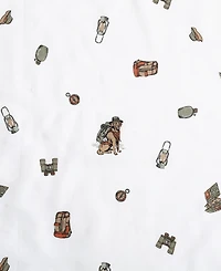 Eddie Bauer Printed 100% Cotton Percale 3-Pc. Sheet Set, Twin