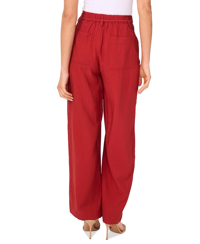 Vince Camuto Women's Tied Straight-Leg Trousers