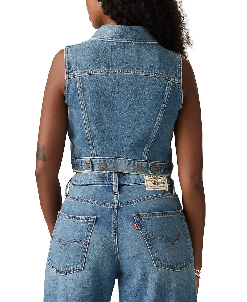 Levi's Women's Denim Trucker Vest