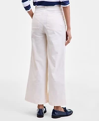 On 34th Women's High-Rise Wide-Leg Chino Pants, Macy's Exclusive