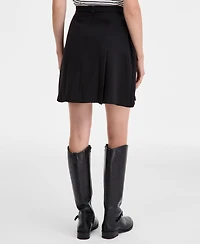 On 34th Women's Pleated Crepe Mini Skirt, Macy's Exclusive