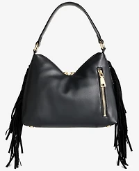 I.n.c. International Concepts Tayviss Fringe Shoulder Bag, Exclusively at Macy's