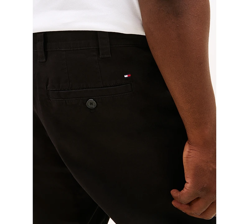 Tommy Hilfiger Men's Big & Tall Th Flex Stretch Custom-Fit Chino Pants