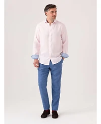 Koy Clothing Men's Classic Linen Long Sleeve Shirt