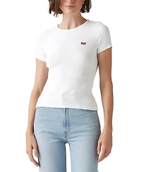 Levi's Women's Hayes Slim-Fit Short-Sleeve Crewneck T-Shirt