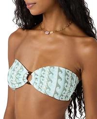 O'Neill Juniors' Balearic Waves Convertible Bikini Top