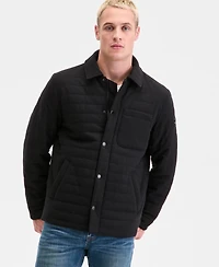 Tommy Hilfiger Men's Quilted Shirt Jacket
