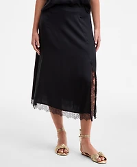 On 34th Women's Lace-Trim Slip Skirt, Macy's Exclusive