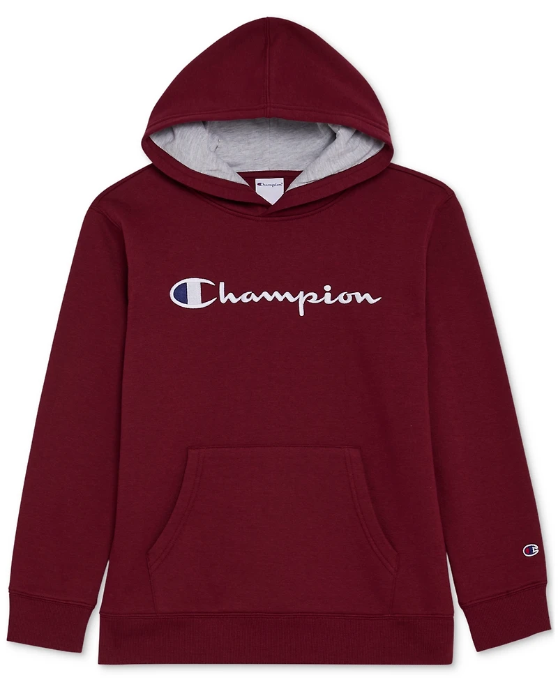 Champion Big Boys Signature Pullover Hoodie
