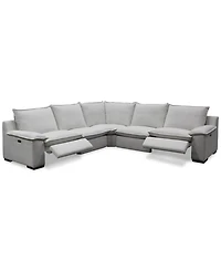 Borsi 5-Pc. Sectional with 2 Power Recliners