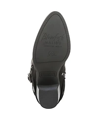 Blowfish Malibu Women's Carey Zip Block Heel Tall Boots