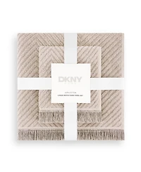 Dkny Pure Herringbone Cotton 4-Pc. Towel Set