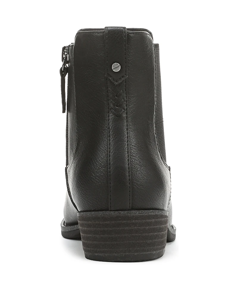 Dr. Scholl's Women's Mara Stacked Block Heel Chelsea Short Boots