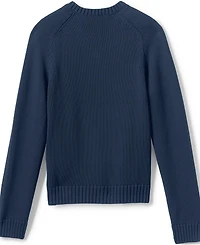 Lands' End Men's Cotton Modal V-neck Sweater