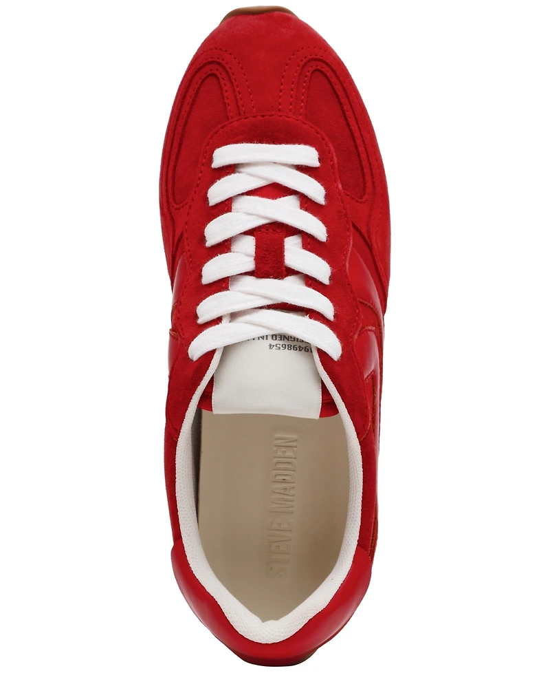 Steve Madden Women's Abbi Lace-Up Sneakers