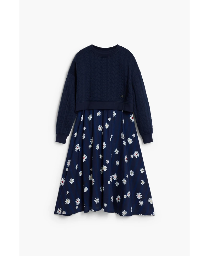 Desigual Girls Girls's 2-in-1 floral dress