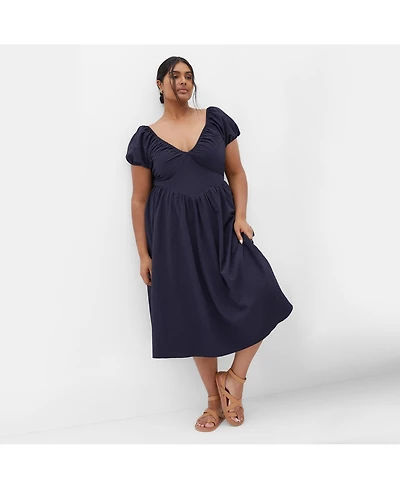 City Chic Plus Shelby Midi Dress