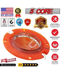 5Core 20x 2" Replacement Phenolic Tweeter Diaphragm Voice Coil - Dp 200 1Pcs
