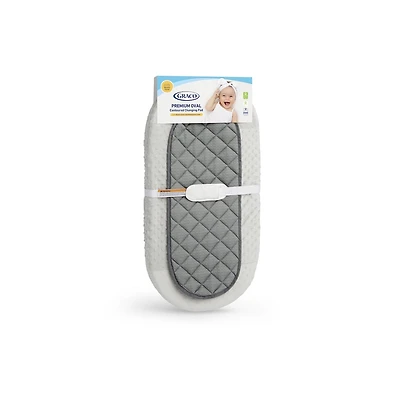 Graco Premium Oval Contoured Changing Pad with Bonus Cover and Water