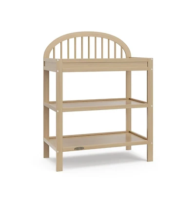 Graco Olivia Changing Table with Water-Resistant Changing Pad (Driftwood)