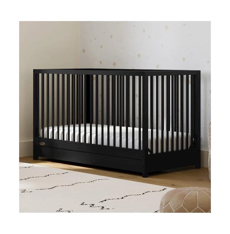 Graco Teddi 5-in-1 Convertible Crib with Drawer