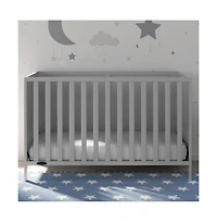 Graco Theo 3-in-1 Convertible Crib - Pebble Gray