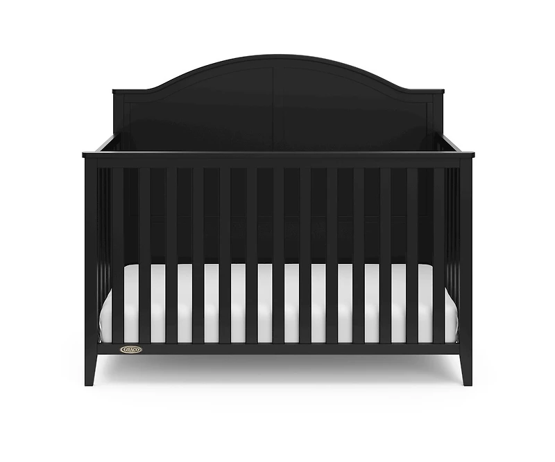 Graco Wilfred 5-in-1 Convertible Crib (Black) – Gold Certified