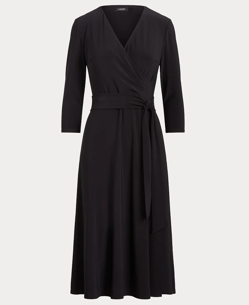 Lauren Ralph Surplice Jersey Dress