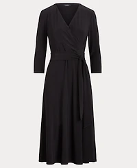 Lauren Ralph Surplice Jersey Dress