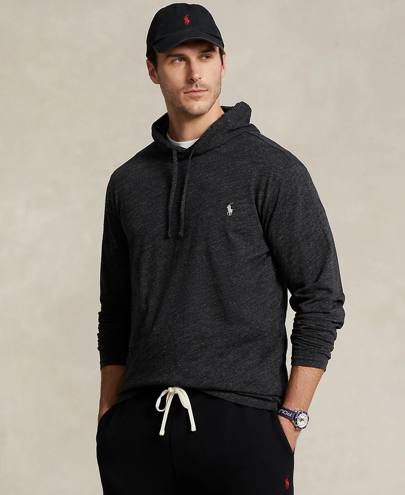 Polo Ralph Lauren Men's Big & Tall Jersey Hooded T-Shirt