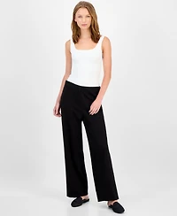 Eileen Fisher Women's Cotton Pull-On Pants