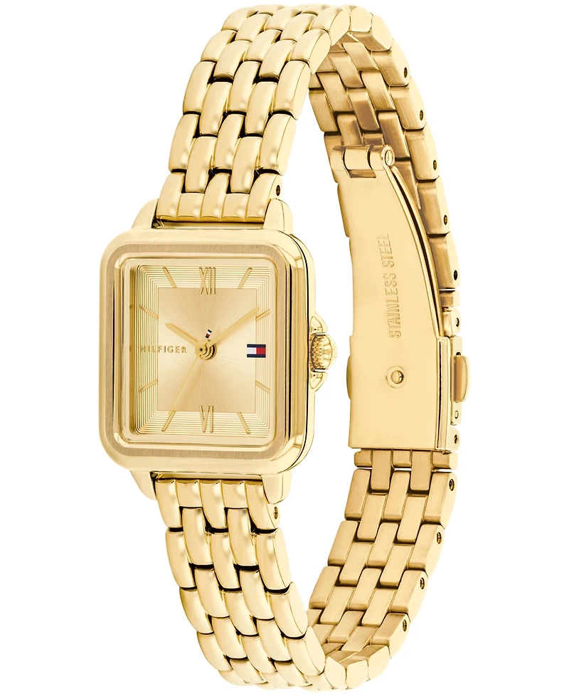 Tommy Hilfiger Women's Quartz Gold Tone Stainless Steel Bracelet Watch