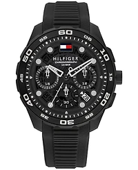 Tommy Hilfiger Men's Chronograph Silicone Strap Watch