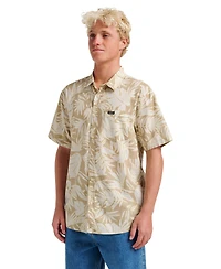 Quiksilver Men's Palm Trip Classic Short Sleeve Shirt