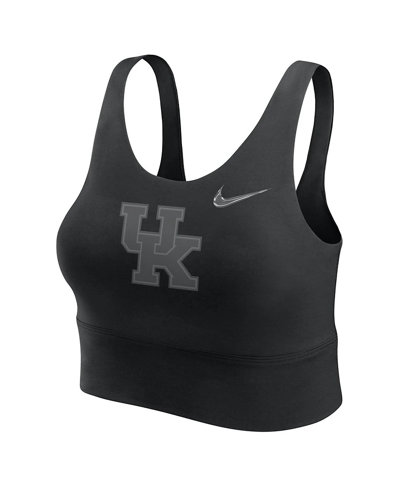Nike Women's Black Kentucky Wildcats Performance Longline Sports Bra