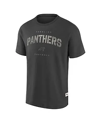 Fanatics Men's Charcoal Carolina Panthers Elements Weathered Tonal Future Ground T-Shirt