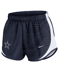 Nike Women's Navy Dallas Cowboys Tempo Performance Shorts