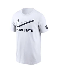 Nike Men's White Penn State Nittany Lions Primetime 2-Hit Swoosh T-Shirt