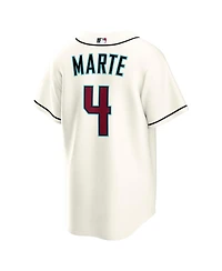 Nike Men's Ketel Marte Cream Arizona Diamondbacks Home Replica Jersey