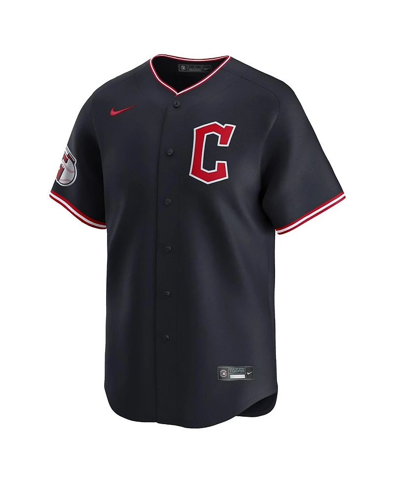 Nike Men's Jose Ramirez Navy Cleveland Guardians Alternate Limited Player Jersey