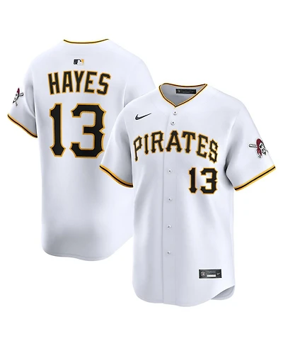 Nike Men's Ke'Bryan Hayes White Pittsburgh Pirates Home Limited Player Jersey