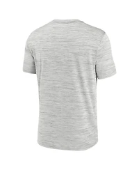 Jordan Men's Gray Michigan Wolverines 2025 Sideline Velocity Performance T-Shirt