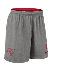 Nike Men's Red Tampa Bay Buccaneers Sideline Reversible Performance Shorts
