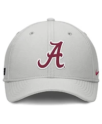 Nike Men's Gray Alabama Crimson Tide Rise Practice Performance Adjustable Hat