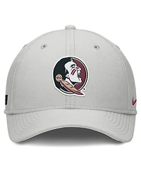 Nike Men's Gray Florida State Seminoles Rise Practice Performance Adjustable Hat
