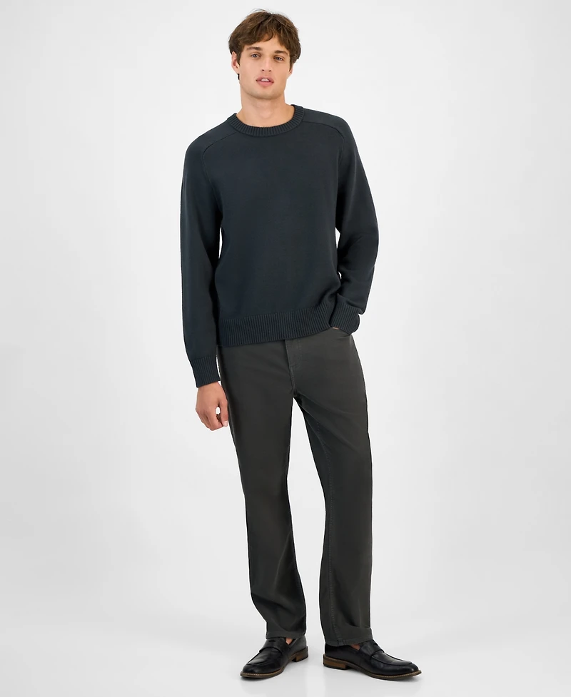 Sun + Stone Men's Crewneck Sweater, Macy's Exclusive