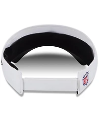 New Era Men's White/Black New Orleans Saints 2025 Nfl Training Camp Adjustable Visor Hat