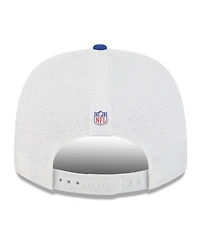 New Era Men's White/Royal New York Giants 2025 Nfl Training Camp 9SEVENTY Adjustable Hat